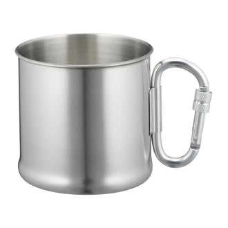 Carabiner mug stainless steel 500 ml