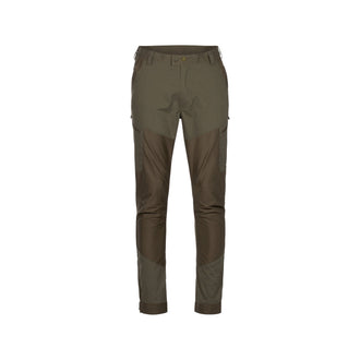 Pantaloni Tiveden TC Insect-Stop in pelle scamosciata scura