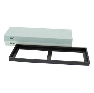 Pierre à aiguiser combinée