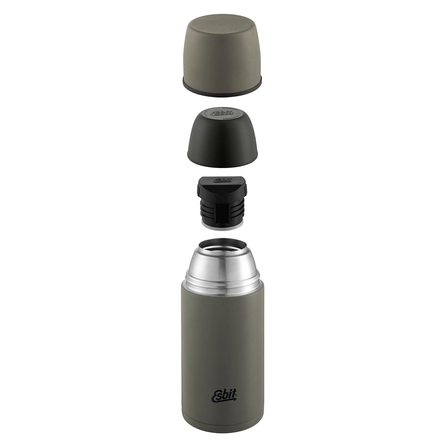 Thermos in acciaio inox 0,75 L verde