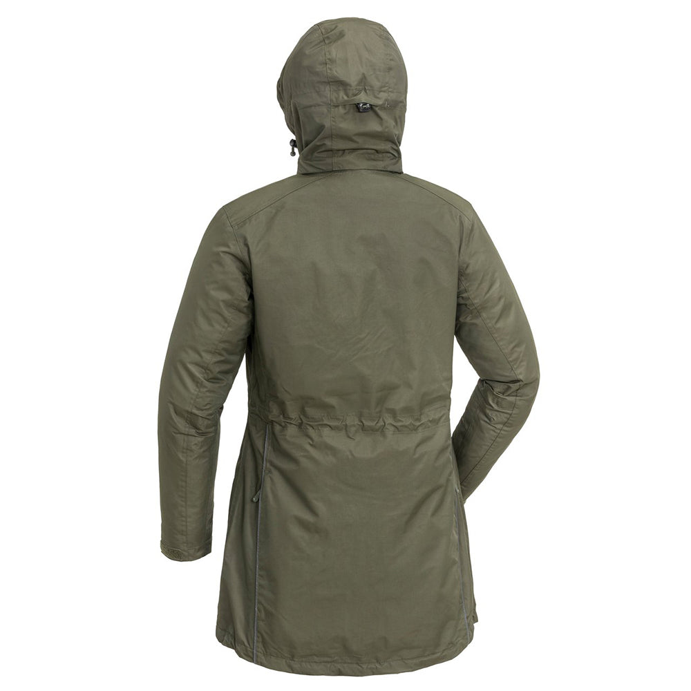 Parka mujer Wilda verde musgo