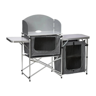 Campingtisch mit Aluminiumrahmen