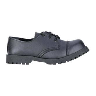 Vegetarian 3-hole low shoe