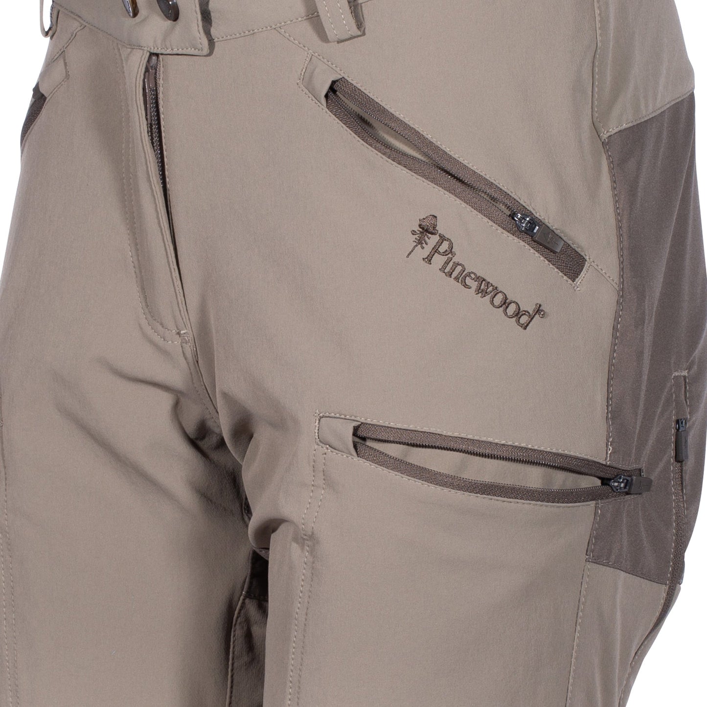 Pantalones de Mujer Abisko Brenton topo