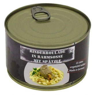 Canned beef roulade with spaetzle 400g