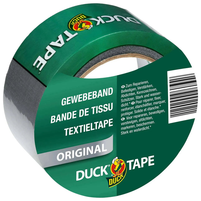 Fabric tape 50 mm x 25 m silver-coloured