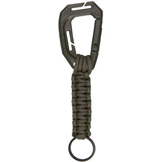 Schlüsselanhänger Fallschirmleine mit Karabiner