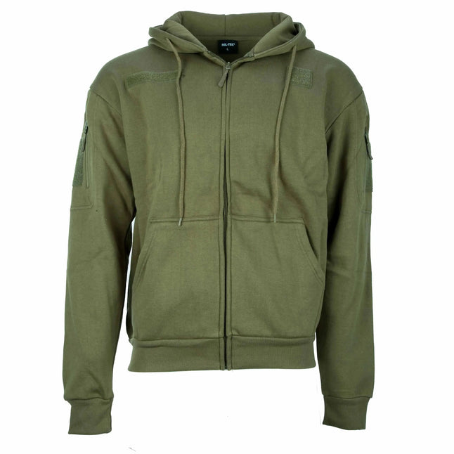 Tactical hooded jacket
