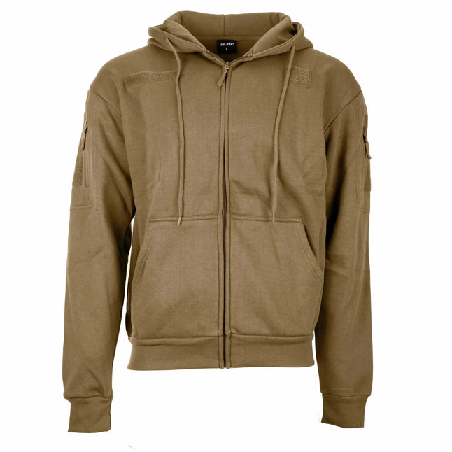 Tactical hooded jacket