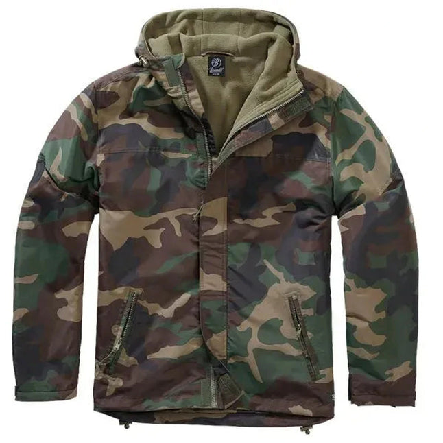 Windbreaker with front zip