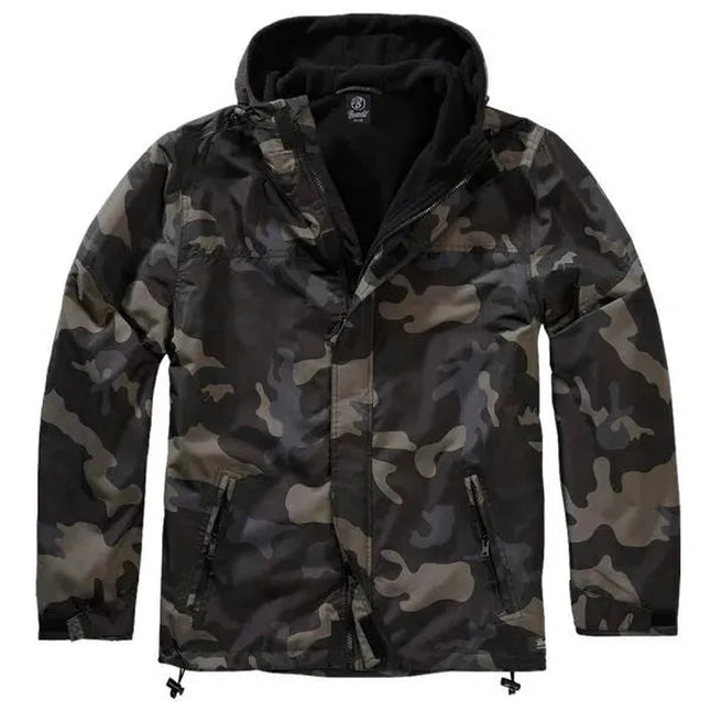 Windbreaker with front zip