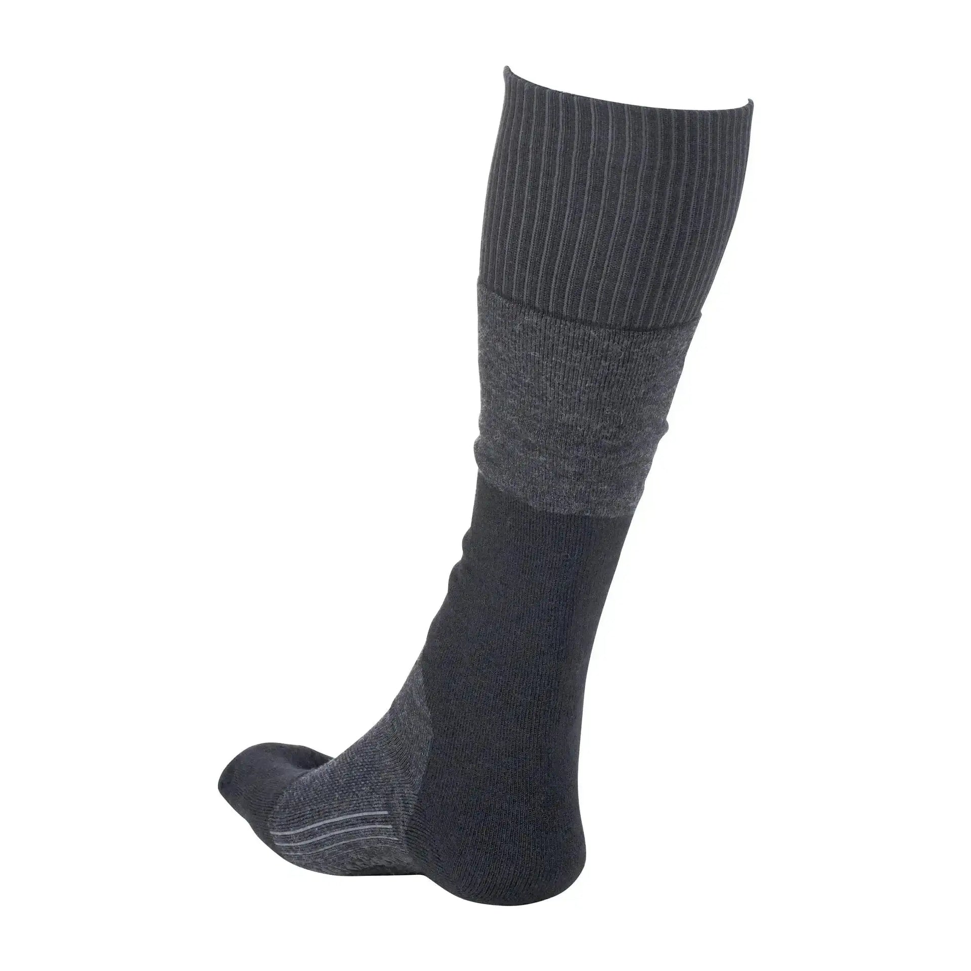 woolpower-socken-skilled-knee-high-400-dunkelgrau-schwarz-ansicht-2