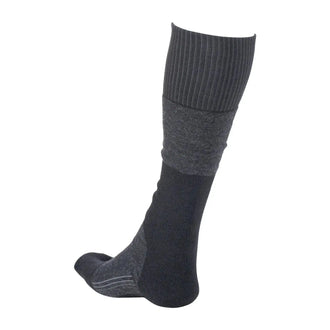 Skilled Knee-High Socks 400 dark grey black