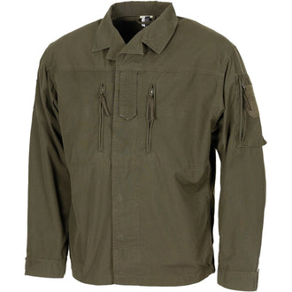 Camicia da campo ÖBH Typ 75 oliva originale usata