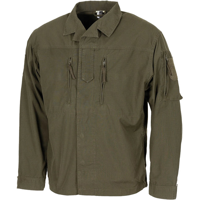 Blusa de campaña Typ 75 oliva original usada