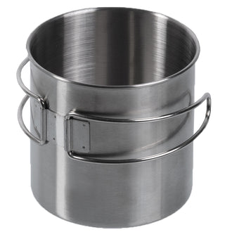 Drinking Cup Stainless Steel Wire Handles 800 ml