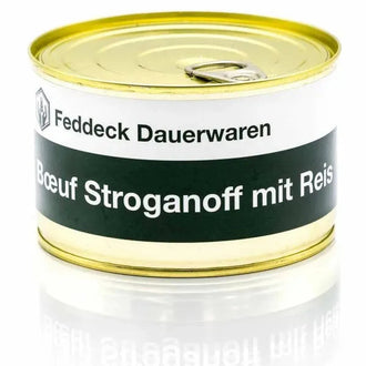 Ready-made meal canned beef Stroganoff with rice 400g