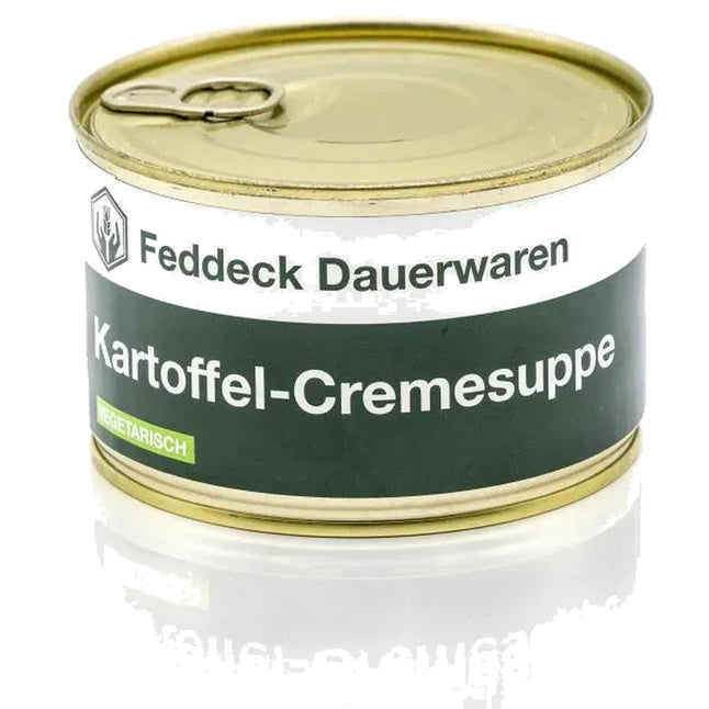 Ready-made meal, canned cream of potato soup, 400 ml