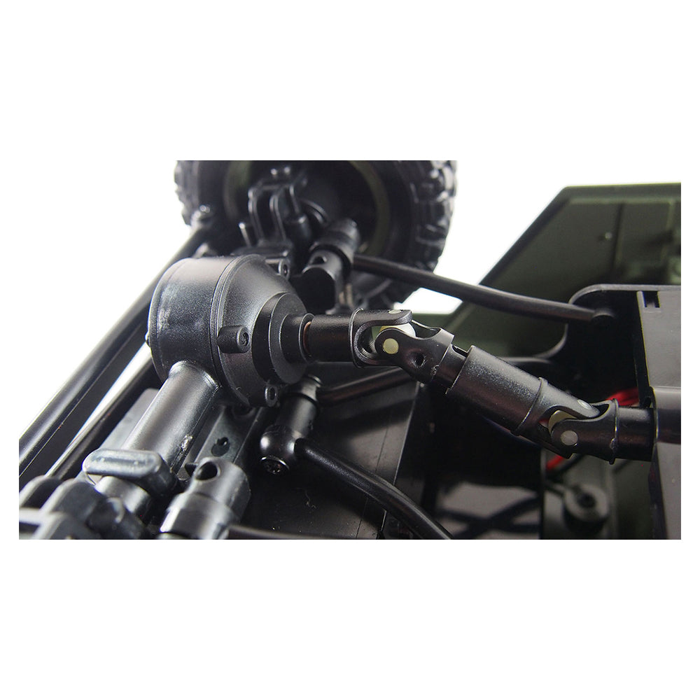 Jeep militare americana 4WD RTR verde militare