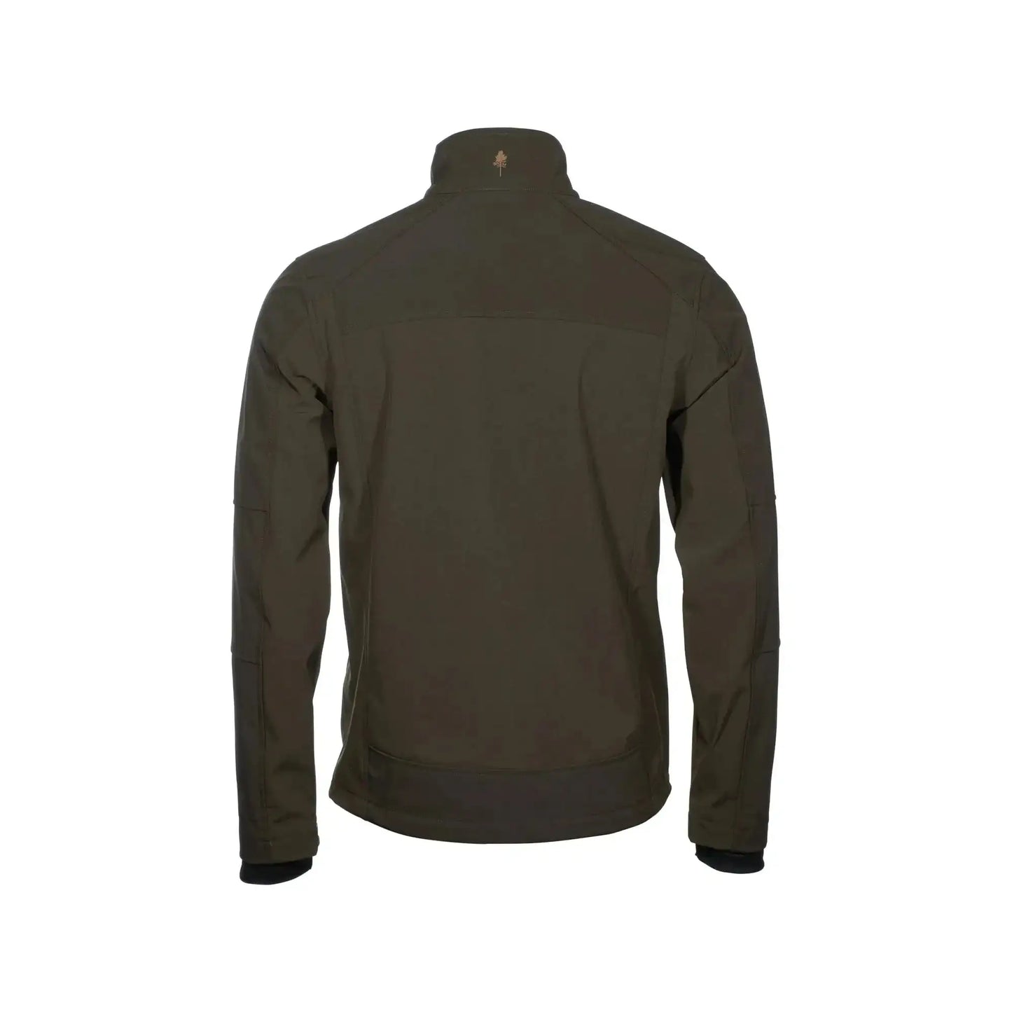 pinewood-shelljacke-smaland-stretch-dark-olive-suede-brown-ansicht-2