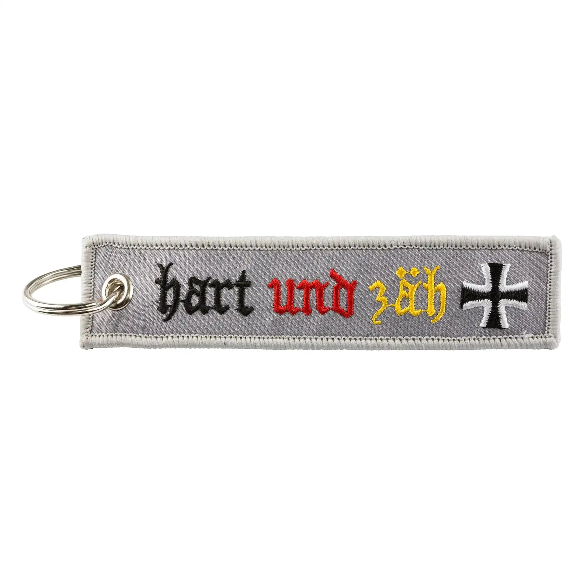 Schlüsselanhänger Textil Hart und Zäh