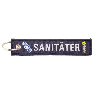 Llavero textil sanitario