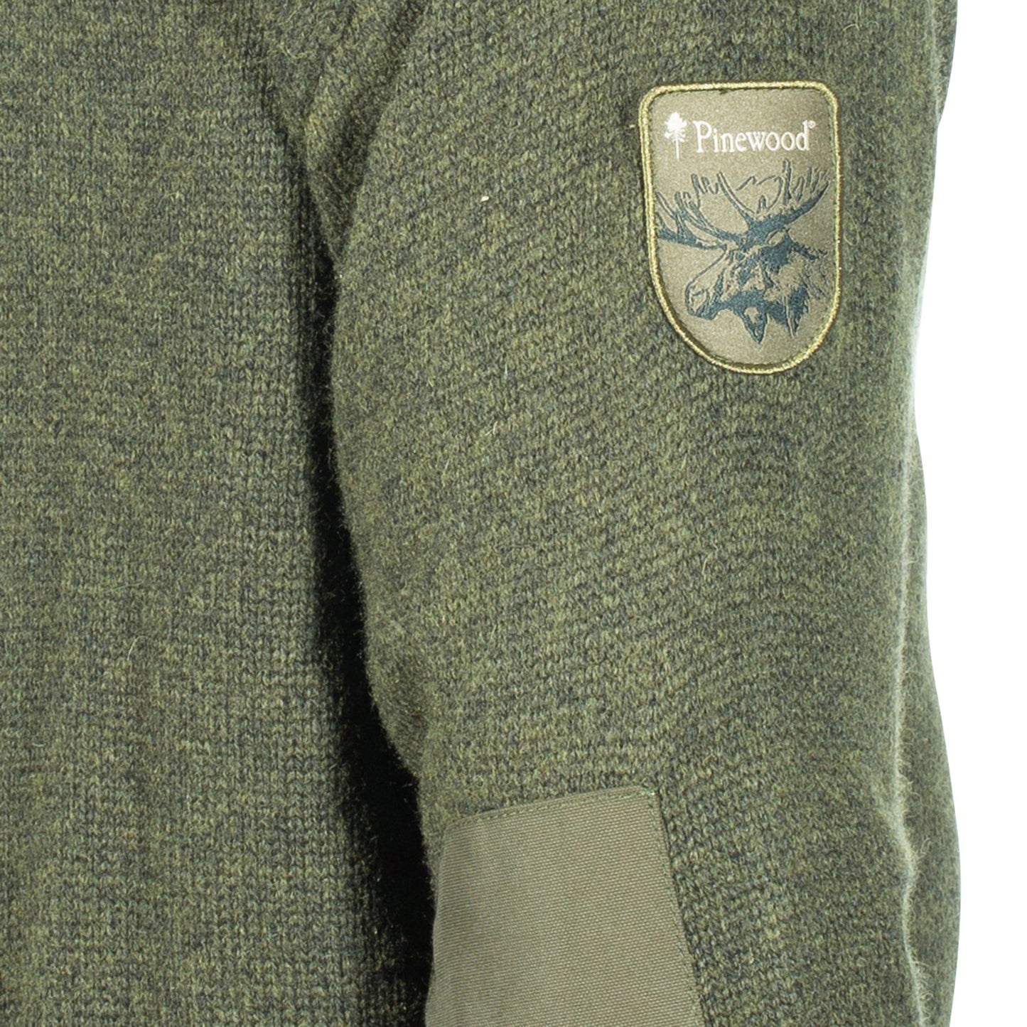 Sweater Hurricane dark green melange