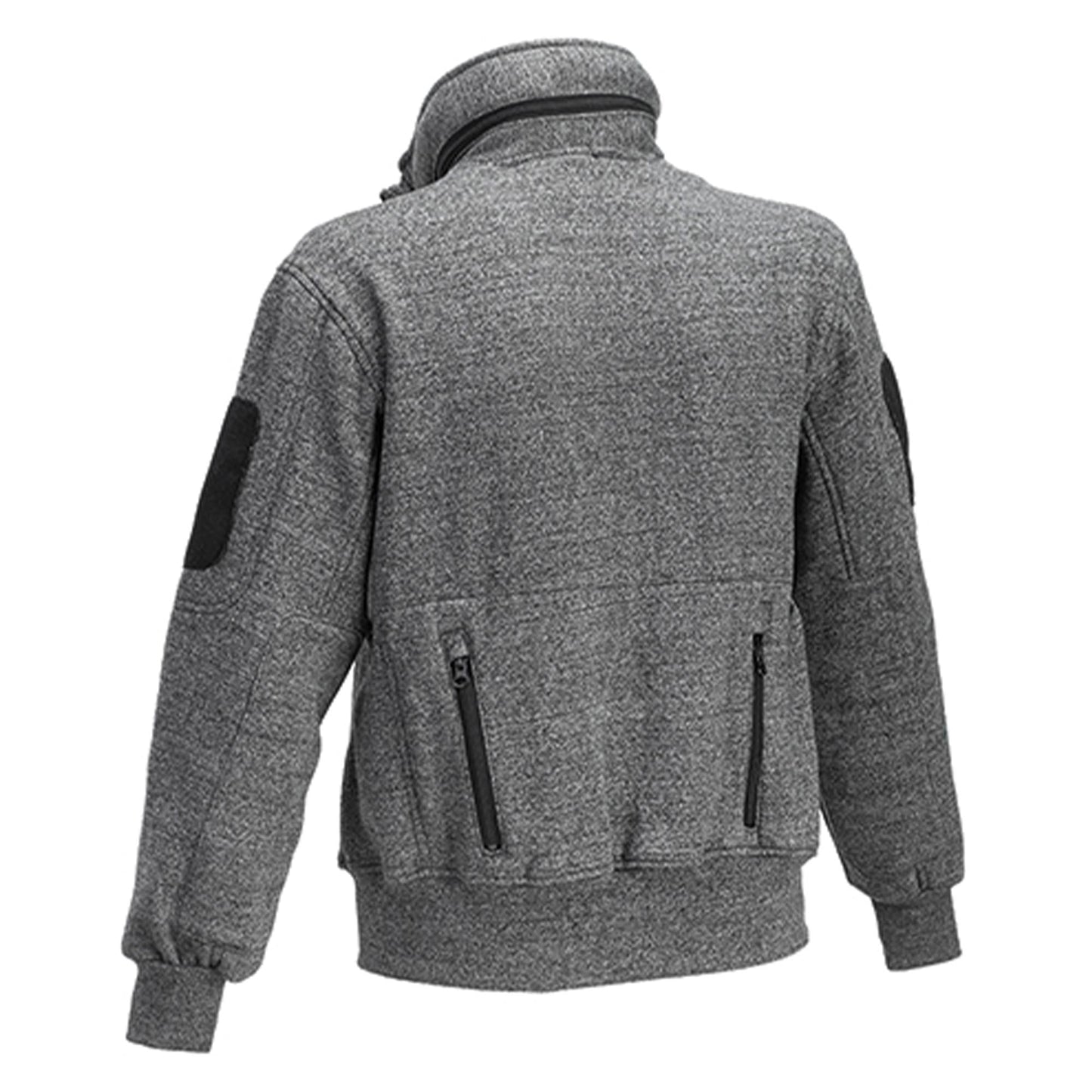 Felpa con cappuccio melange