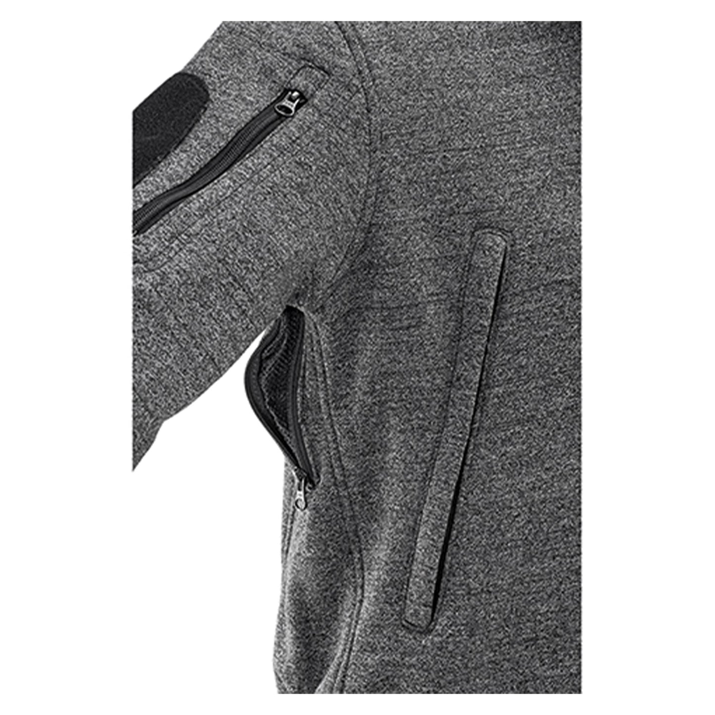 Felpa con cappuccio melange