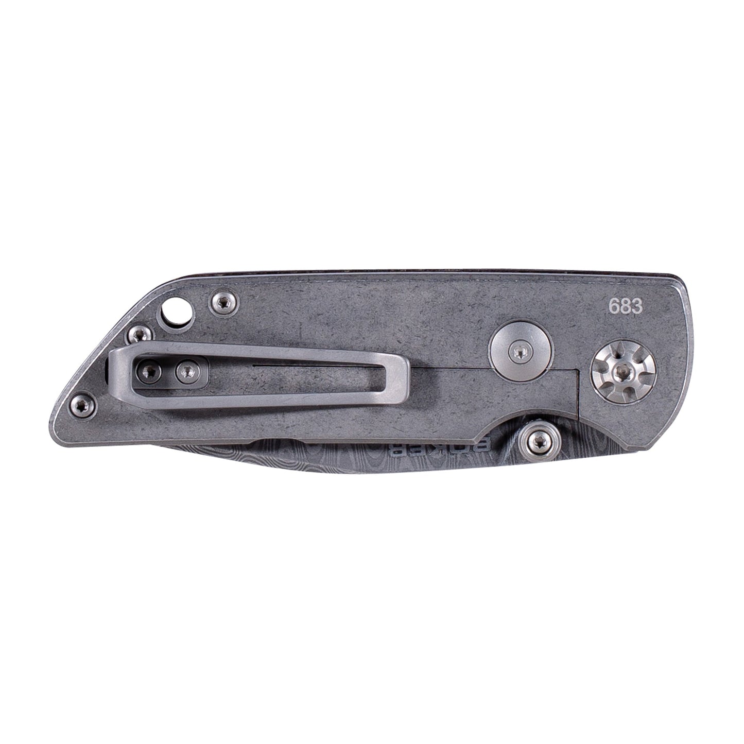 Böker Taschenmesser M4 Sherman Damast schwarz