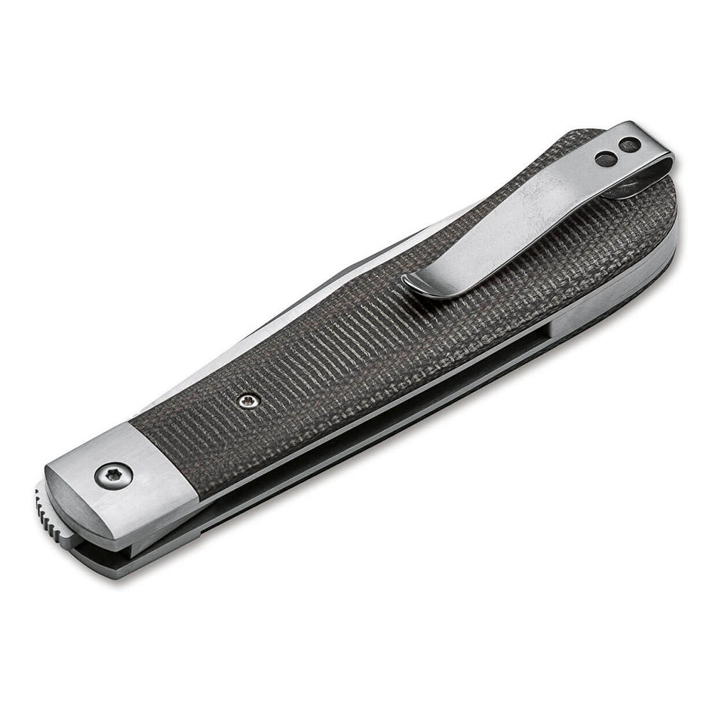 Böker Plus Taschenmesser Bonfire Micarta Braun