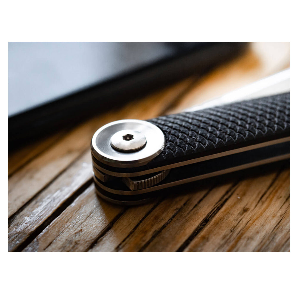 Coltello tascabile Böker Plus Kaizen Green Canvas Micarta verde