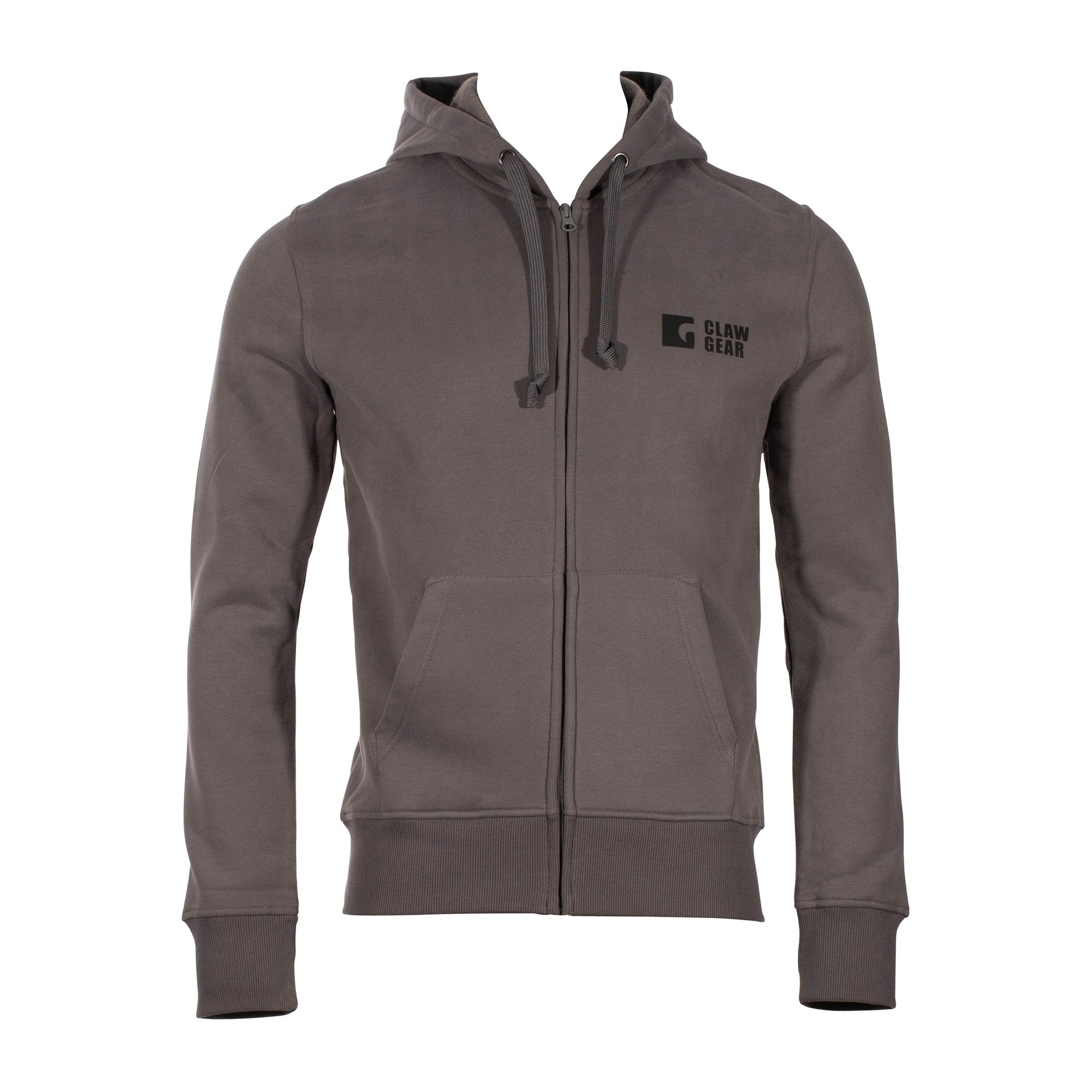 Chaqueta con capucha CG Logo gris lobo