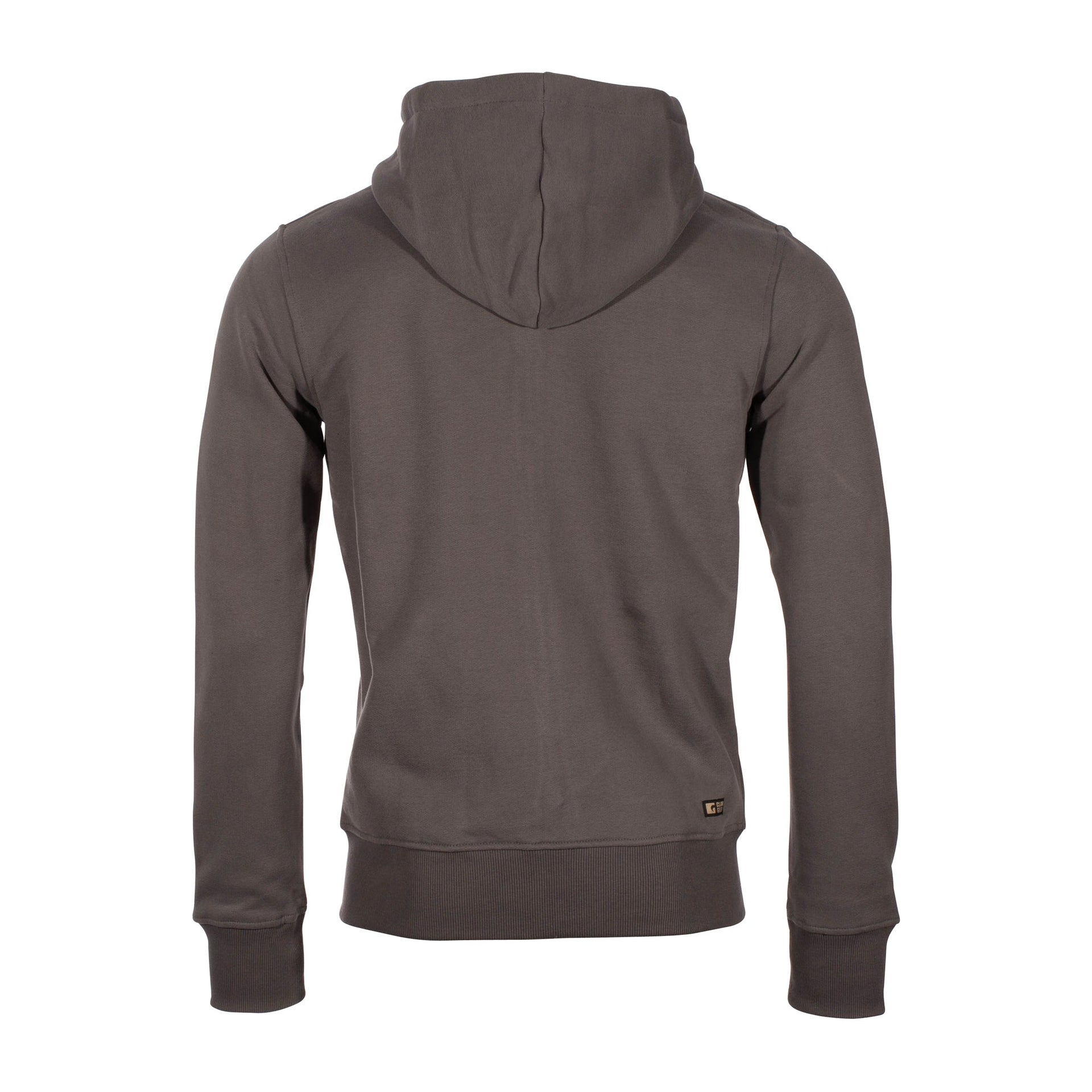 Chaqueta con capucha CG Logo gris lobo