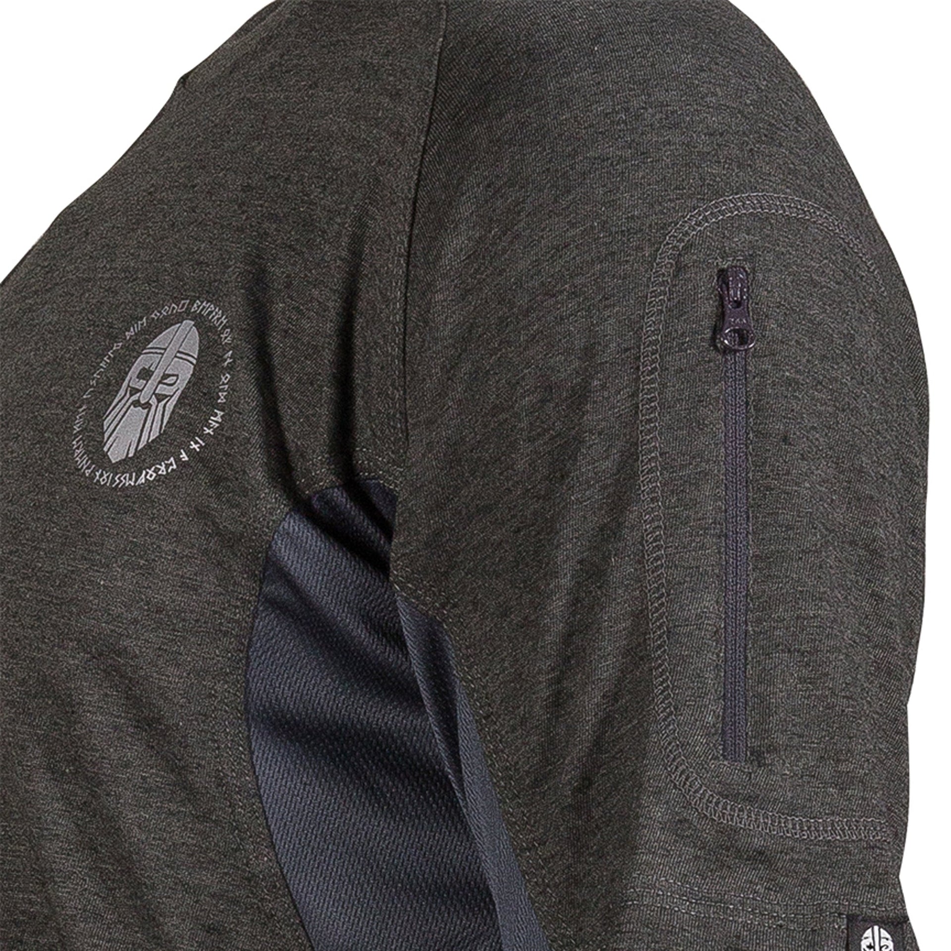 Maglietta Aesir Rune grigia