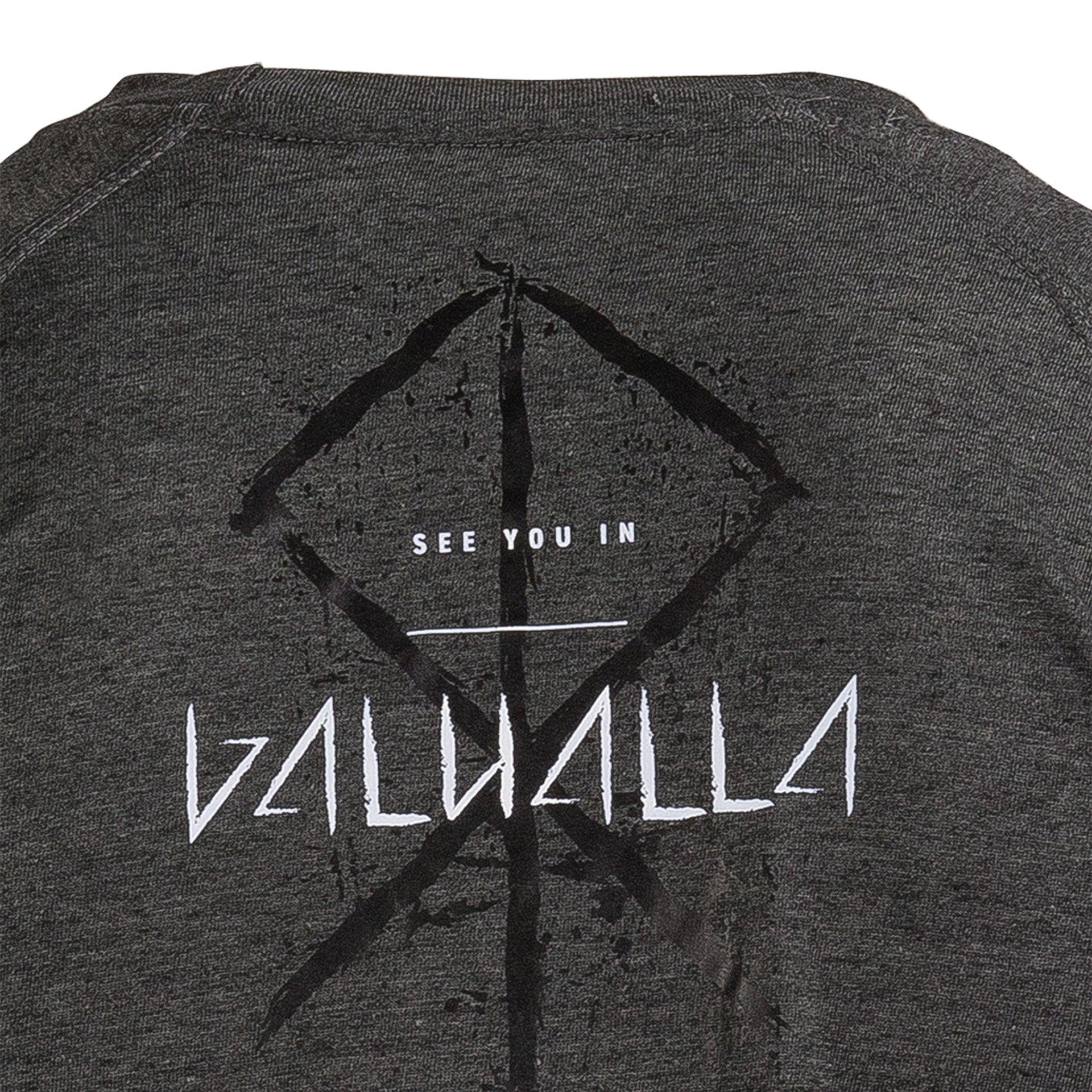 Maglietta Aesir Rune grigia