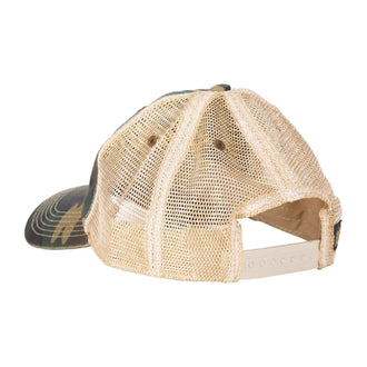 Cap Tactical Trucker Cap dirty washed woodland