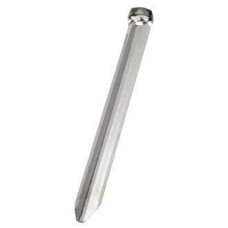 Picchetti a U semitondi 24 cm confezione da 10 color argento