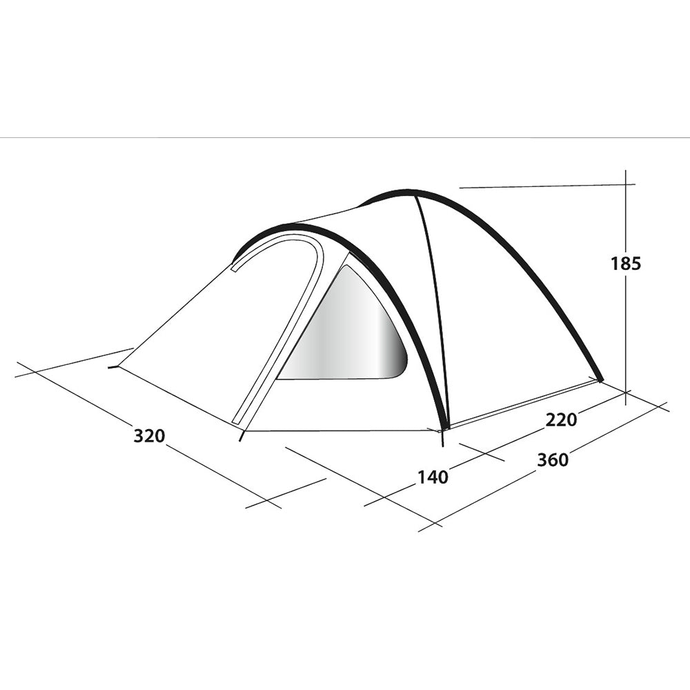 Tent Cloud 5 blue