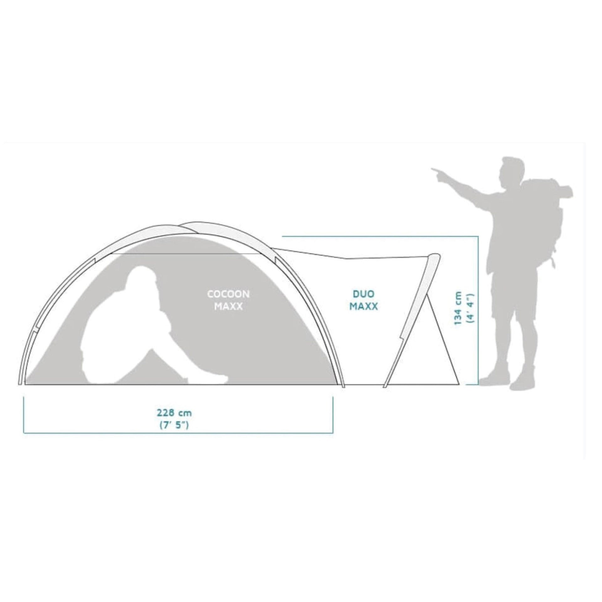 Tienda Crua Duo Maxx Ligera 3 Personas