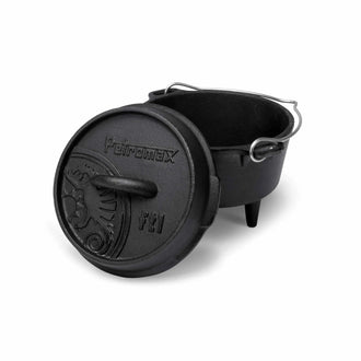 Fire pot ft1 with feet, black