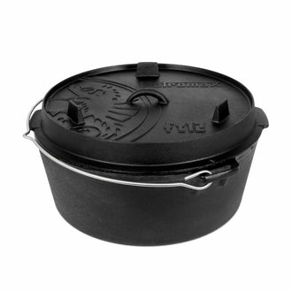 Dutch oven ft12 without feet black