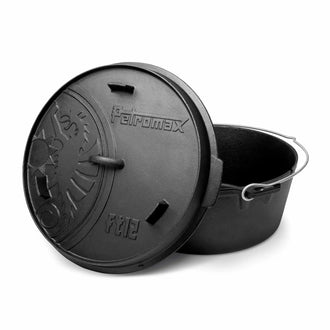 Dutch oven ft12 without feet black