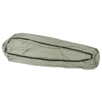 Used Dutch sleeping bag lining, olive green