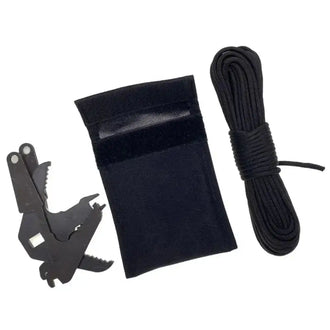 Throwing anchor grappling hook black