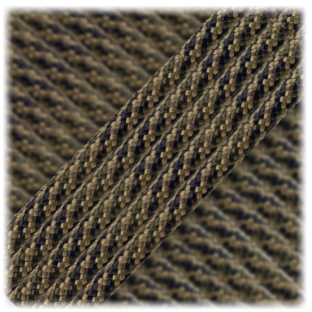 Línea de paracaídas Tipo III 550 lb Nylon 100 m Rollo sucio