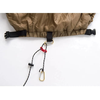 Poncho 2-in-1 Underquilt braun