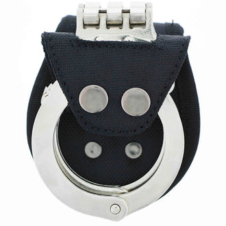 Open handcuff pouch black