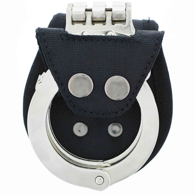 Open handcuff pouch black