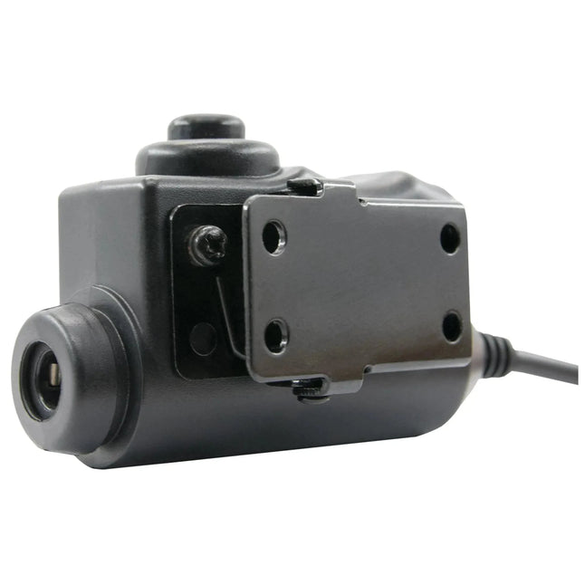 Tactical PTT Push To Talk for Kenwood 2-pin